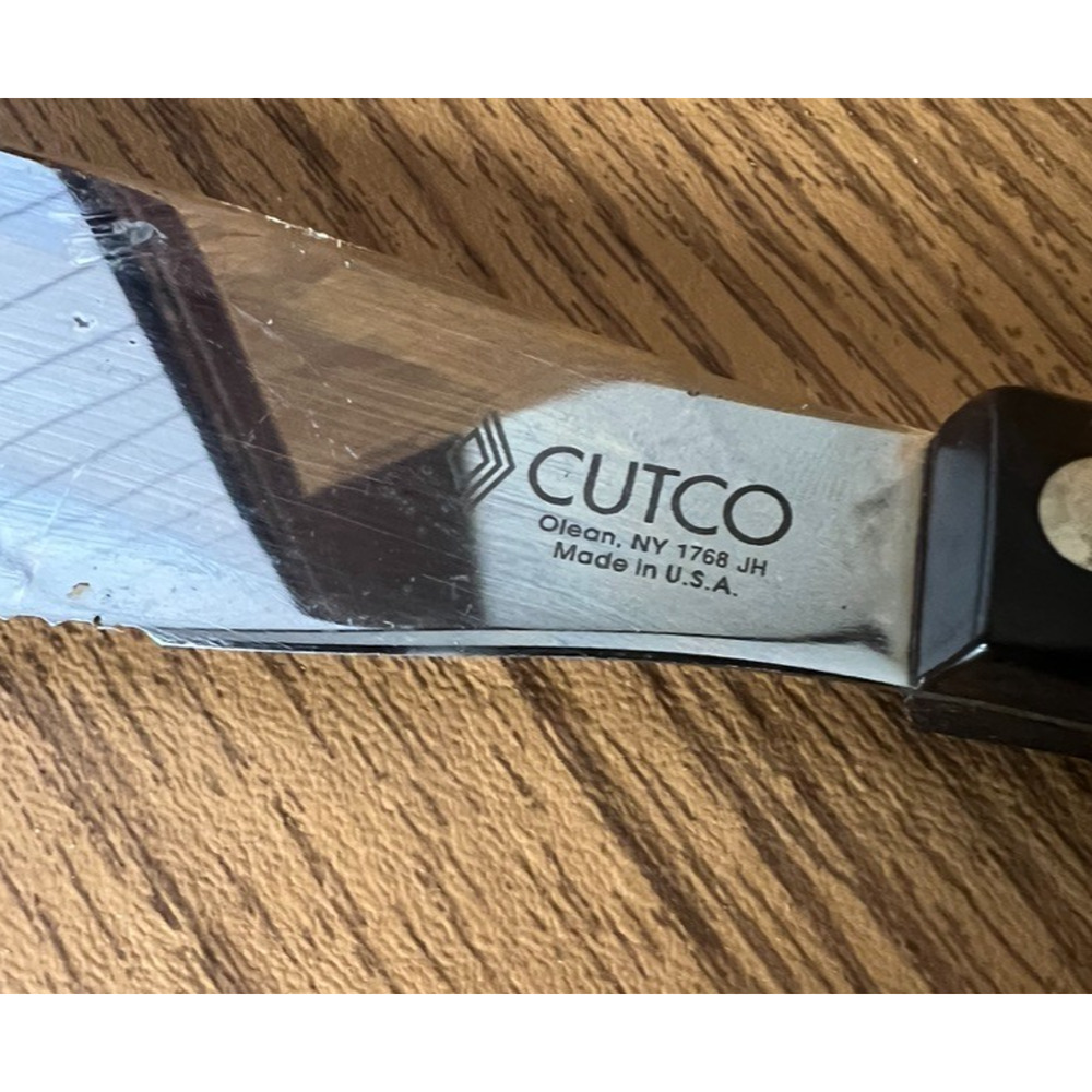 Cutco Cutlery 1768 Spatula Spreader Knife - Dark Brown - Picture 4 of 9